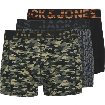 Afbeelding van Jack &amp; Jones Jacdanny Trunks 3 Pack Sn, zwart/verpakking: zwart zwart, L