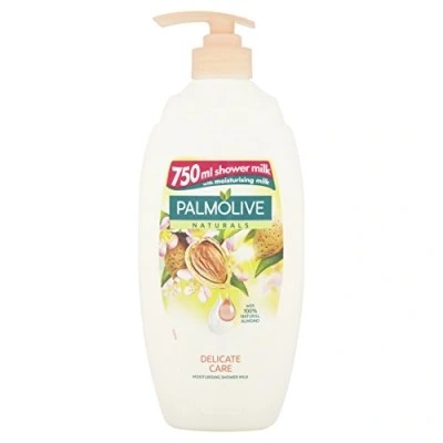 Afbeelding van Palmolive Naturals Douchegel, amandelen en hydraterende melk met extracten van natuurlijke oorsprong, 750 ml of 739,3