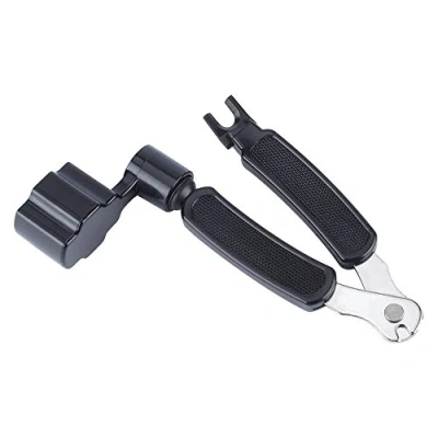 Afbeelding van OriGlam 3 IN 1 Multifunctionele Gitaar Gereedschap String Winder + Snijder Pin Puller Instrument Accessoires Guitar Tool