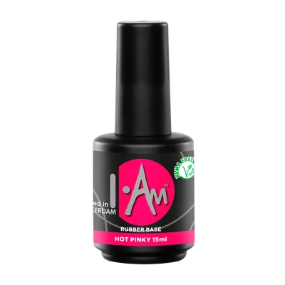 Afbeelding van I.Am Rubber Base Hot Pinky (15ml)