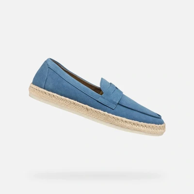 Afbeelding van Geox Espadrilles, Heren, Maat: 46, Avio Leer