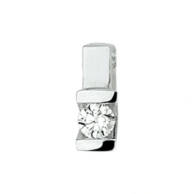 Afbeelding van Witgouden Hanger diamant 0.075ct H SI 4104625