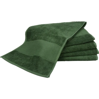 Afbeelding van ARTG Towelzz® SPORTHANDDOEK Extra Lang 30 x 140 cm Set van 5 stuks DARK GREEN