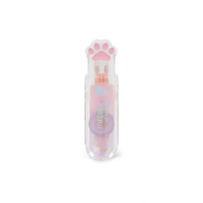 Afbeelding van Legami Correctietape Meow, droog wit, ideaal voor school en kantoor, correctieroller kinderen, jongeren, volwassenen, kattenpoten, schrijfwarenset, intrekbare punt, kitty thema