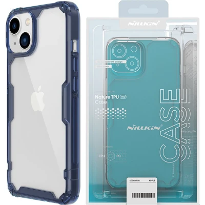 Afbeelding van Telefoonhoesje geschikt voor Apple iPhone 14 Plus Nillkin Nature TPU Case Back Cover Blauw