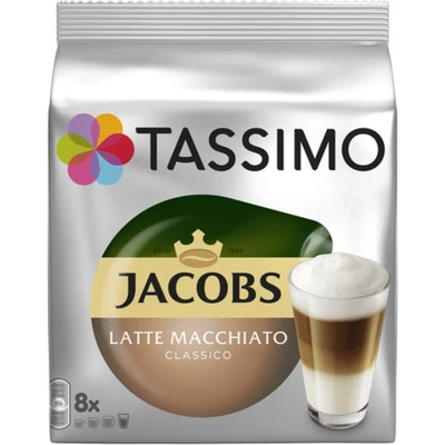Afbeelding van Tassimo Jacobs Latte Macchiato Classico 5x 8 T Discs