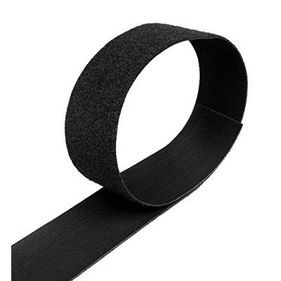 Afbeelding van VELCRO® merk klittenband ONE WRAP®, dubbelzijdig, 25 mm breed, 1 m lang, zwart
