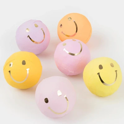 Afbeelding van Surprise Balls Happy Icons (6st) Meri