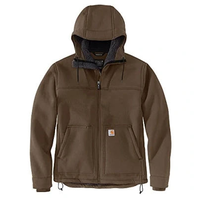 Afbeelding van Werkjas Active Super Dux Sherpa gevoerd Coffee Carhartt maat L (valt als XL)
