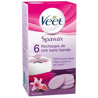Afbeelding van Veet Spawax Waxnavullingen 6 Schijven Zonder Strips