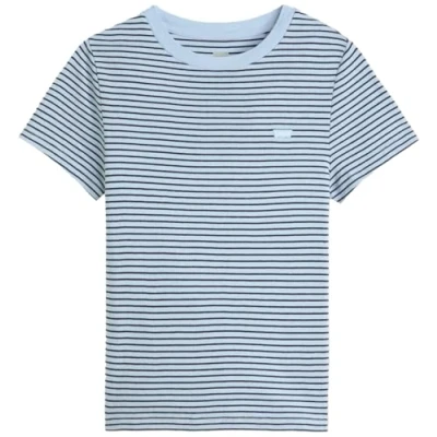 Afbeelding van Levi&#039;s Essential HM Tshirt basic, Dames, Maat: Medium, Caviar