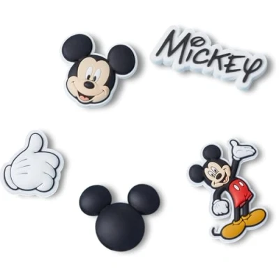 Afbeelding van Crocs Schoenbutton Jibbitz™ Mickey Pant (set, 5 delig, Geen speelgoed. Niet geschikt voor kinderen jonger dan 3 jaar)