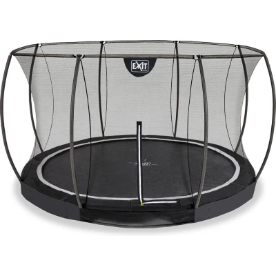 Afbeelding van EXIT inground trampoline ø366cm Black Edition (zwart)