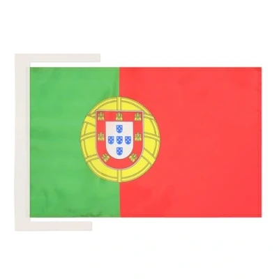 Afbeelding van Portugal Vlag 45x30 cm koorden Portugese SMALL vlaggen 30 x 45 Banner 18x12 in Hoge kwaliteit AZ FLAG