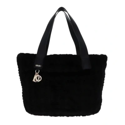 Afbeelding van LIU JO shopper schoudertas Verry Tote Bag Nero zwart