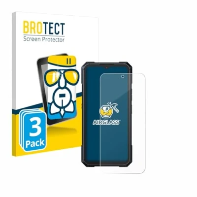 Afbeelding van BROTECT Glas Screen Protector voor Cubot KingKong X (3 Stuks) Schermbeschermer [9H Hardheid, Beschermglas Folie niet Gehard Glas]