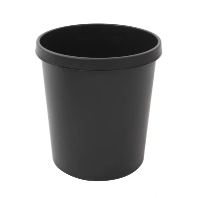 Afbeelding van 15x Afvalbak, 18l zwart