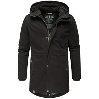 Afbeelding van Navahoo Manaka Winterjas, Heren, Maat: Large, Schwarz