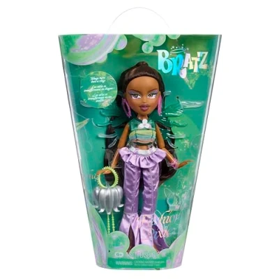 Afbeelding van Bratz Fashion Pixiez Sasha Verzamelbare fantasiepop met echte mode en accessoires, vleugels veranderen in een ring