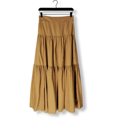 Afbeelding van AMAYA Amsterdam midi rok bruin