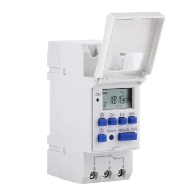 Afbeelding van FTVOGUE 220V Digitale Timer, Programmeerbaar 7 Dagen LCD Display DIN Rail Relais Tijdschakelaar