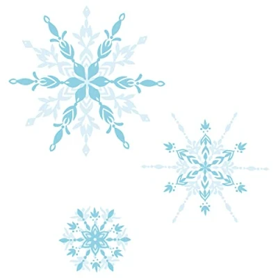 Afbeelding van Sizzix Layered Stamps by Olivia Rose Floating Snowflakes (6pcs) (665974) (DISCONTINUED)