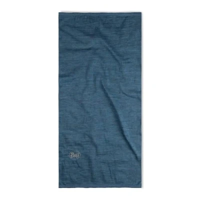 Afbeelding van Nekwarmer Buff Lightweight Merino Wool Solid Dusty Blue