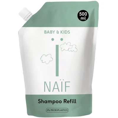Afbeelding van Naïf Care Nourishing Shampoo Navulverpakking Baby &amp; Kids 500ml