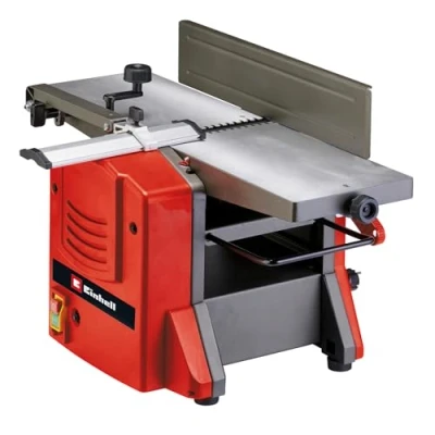 Afbeelding van Einhell TC SP 204/2 Stationaire schaafschaaf, 1500 W, 9000 min 1, schaafbreedte 204 mm, stabiele uitvoering voor vandiktebank en profielen, afneembare dispenserbeugel