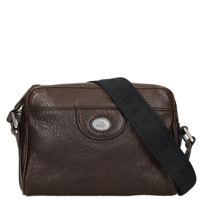 Afbeelding van The Bridge Crossbodytassen Fabio bruin