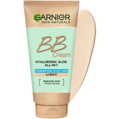 Afbeelding van Hyaluronic Aloe All In 1 BB cream vochtinbrengende voor vette en gemengde huid Licht 50ml