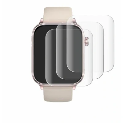 Afbeelding van Savvies Screenprotector voor Marsyu ET570 1.96&quot; Folie Beschermfolie transparant volledig dekking (4 Stuks)