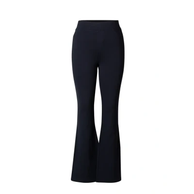 Afbeelding van Base Level high waist flared tregging Yallie donkerblauw