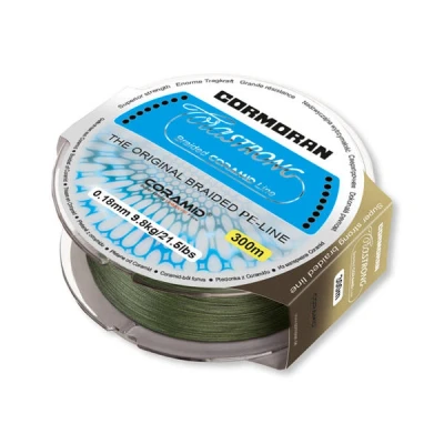 Afbeelding van Cormoran Corastrong green 0.14mm 7,4kg 135m Gevlochten lijn