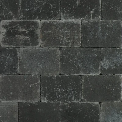 Afbeelding van Intergard Trommelstenen of koppelstones abbeystones antraciet 20x30x6cm (m2)