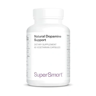 Afbeelding van Supersmart Natuurlijke dopamine ondersteuning 400 mg Neuravena ® Extract van Avena Sativa gestandaardiseerd tot 0,3% Isovitexin Hersensupplement Non GMO &amp; Glutenvrij 60 Vegetarische Capsules