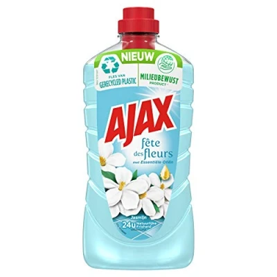 Afbeelding van Ajax Fete de Fleur Jasmin Allesreiniger 8 stuks (8 x 1 liter)
