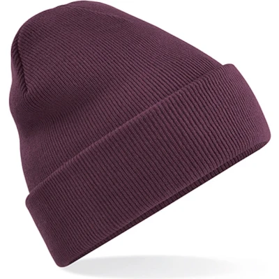 Afbeelding van Beechfield &#039;Original Cuffed Beanie&#039; Plum/Paars