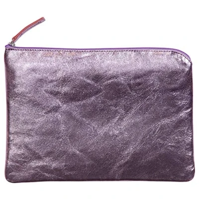 Afbeelding van Clairefontaine 410123C Miror, pennenetui, van lamsleer, plat, 23 x 16 cm, 1 stuk, roze