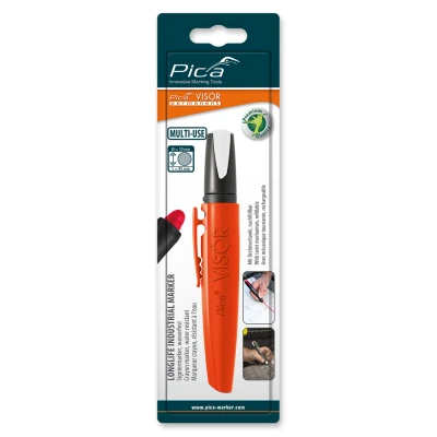 Afbeelding van Pica VISOR 990/52 Industriële Multi Use Marker wit (blister)