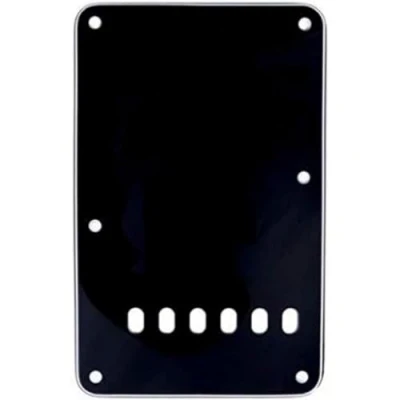 Afbeelding van Fender® »STRATOCASTER® VINTAGE STYLE TREMOLO BACKPLATE« Tremolofach afdekking voor Strat® 3 laags kleur: zwart