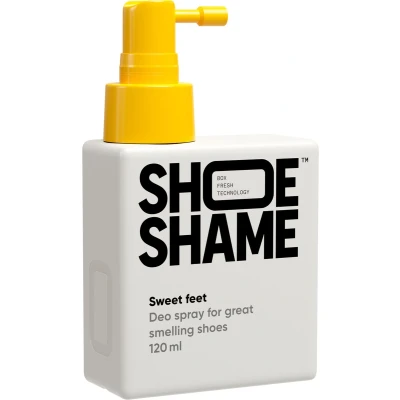 Afbeelding van Shoe Shame Sweet feet schoendeodorant schoenverfrisser voor sneakers 24 uur fris 120ml