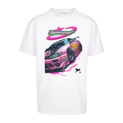 Afbeelding van Upscale by Mister Tee Speed Heavy Tshirt print, Heren, Maat: Large, White