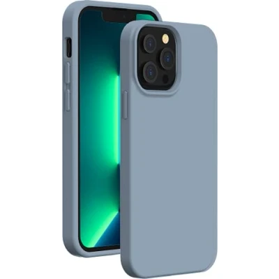 Afbeelding van Bigben Connected, Hoesje Geschikt voor Apple iPhone 13 Pro Hard siliconen Soft Touch, Blauw