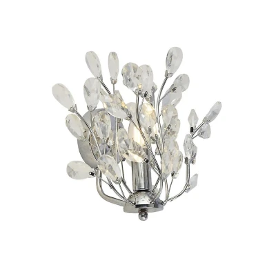 Afbeelding van Searchlight Kristallen wandlamp Bouquet 8011 1CC
