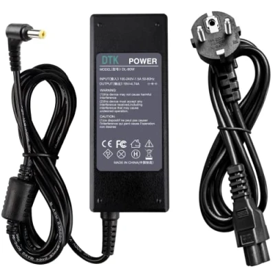 Afbeelding van DTK AC adapterlader voor Acer: 19V 4.74A 90W Connectors: 5.5 * 1.7mm laptopvermogen