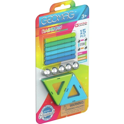 Afbeelding van Geomag Rainbow Blister Cold 15 delig
