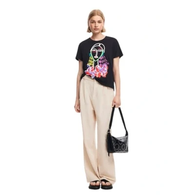 Afbeelding van Desigual TS_MISURI, 2000 Zwart, M, M