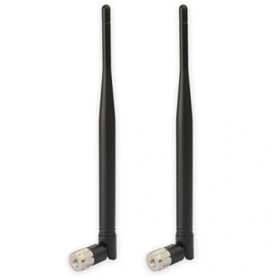 Afbeelding van Eightwood 868MHz Antenne SMA Male Tilt and Swivel Connector NFC RFID Antenna 2st voor CB Radio GSM Walkie Talkie Draadloze Wifi Homematic CCU2 CC1101 Ham