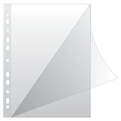 Afbeelding van DONAU 1768950KG150 00 brochurehoezen, boven en links open, PP, A4, glashelder, 150 μm, 50 stuks